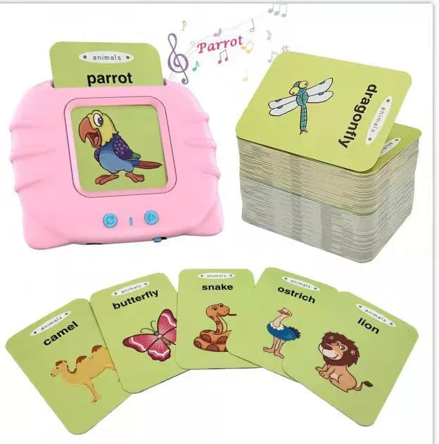 Children's Smart English Learning Card with interactive features and 224 audiobooks