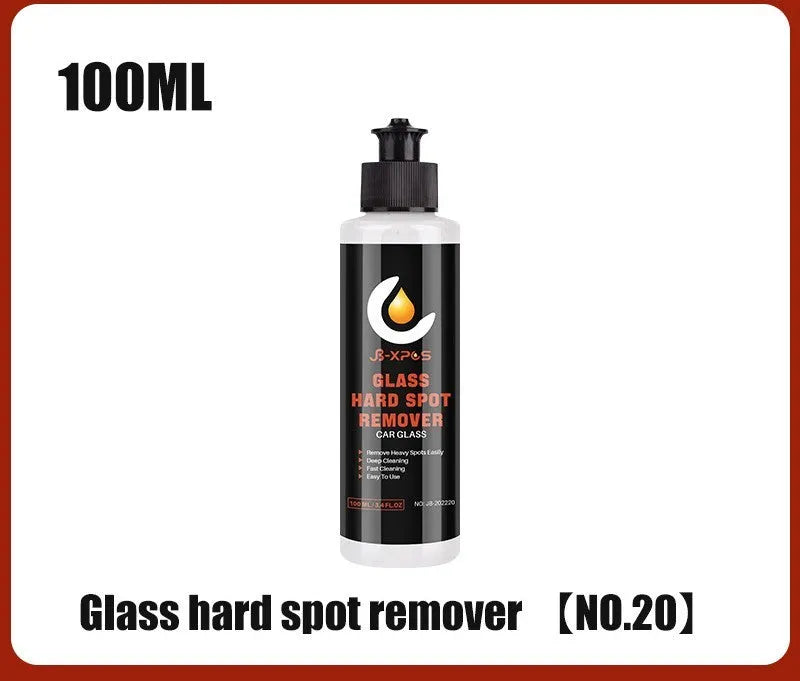 Tube of glass cleaning paste for oil film and watermark removal