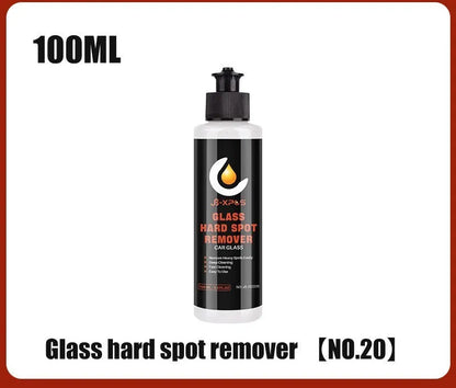 Tube of glass cleaning paste for oil film and watermark removal