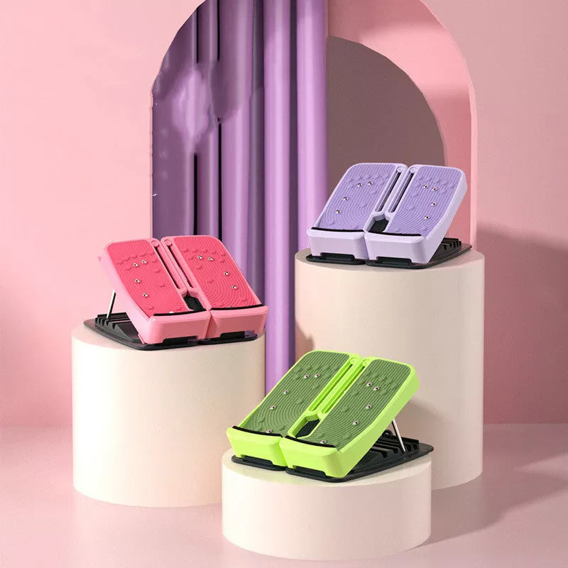 Multifunctional lacing plate for fitness and massage in various colors