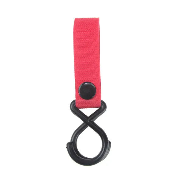 Nylon luggage velcro hook showing velcro closure and available in 18 different colours for bag identification