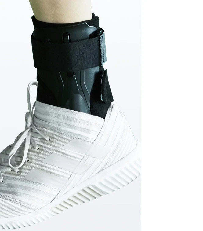 Premium Ankle Support Brace with Dual Molded Structure, Grip Tech, and X-Strap Stabilizers for Maximum Ankle Stabilization and Protection