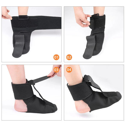 Ankle Support Brace for rehabilitation and sports protection, available in multiple sizes.