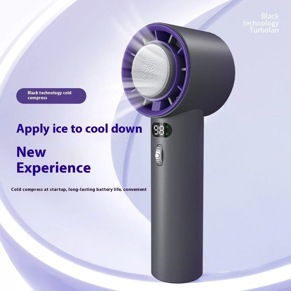 Powerful Portable Cooling Fan with Adjustable Speeds and Long-Lasting 3000mAh Battery