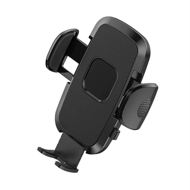 Universal car phone holder with gravity sucker for secure device mounting