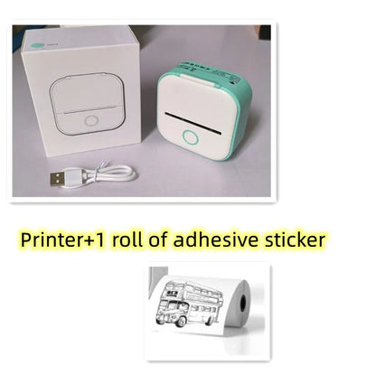 Portable Thermal Label Printer with Bluetooth Connectivity for Home, Office, and Small Business Organization
