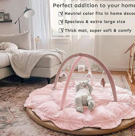 Creative Baby Home Removable Mat Toy Suit showing 180cm plush surface with integrated educational toys