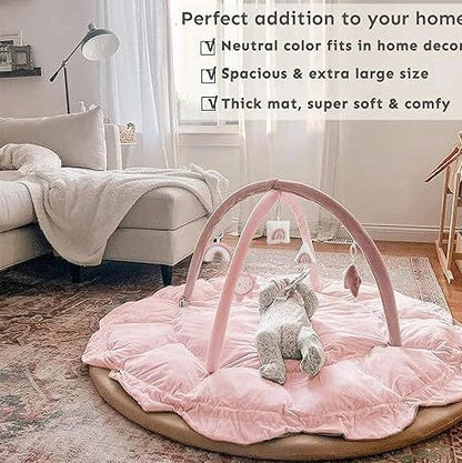 Creative Baby Home Removable Mat Toy Suit showing 180cm plush surface with integrated educational toys