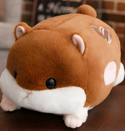 Cotton hamster pillow in selected colour with PP cotton filling showing size options