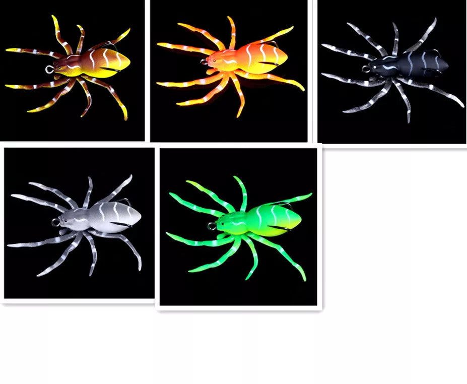 Bionic Soft Frog Lure 8cm 7g in various colors for realistic fishing bait