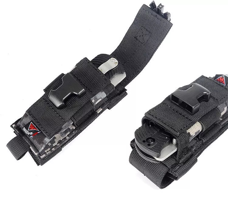 Multi-function mountaineering camping bodypack in durable nylon, available in mud and black ACU