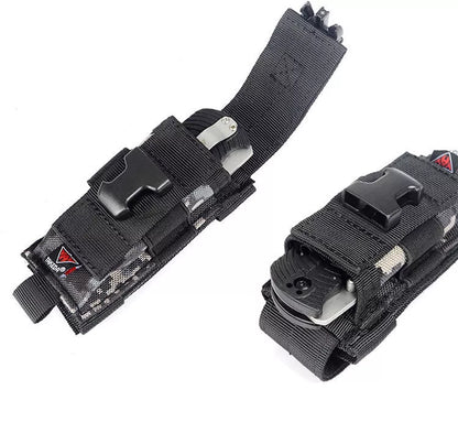 Multi-function mountaineering camping bodypack in durable nylon, available in mud and black ACU