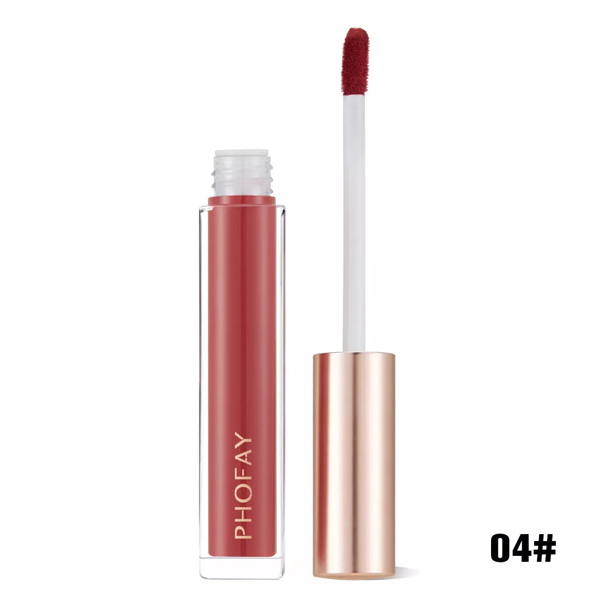 PHOFAY Non-Sticky Lip Gloss in various shades for hydrated, shiny lips