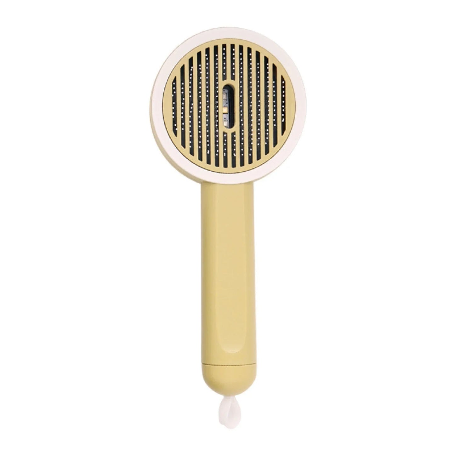 Smart Pet Grooming Brush with floating brush head and sterilizing function for cats and dogs