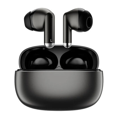 K50 zinc alloy wireless in-ear sports headset in black or silver with 15 metre range and 4-8 hour battery