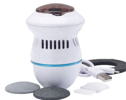 USB Electric Foot File Grinder with diamond grinders for dead skin removal