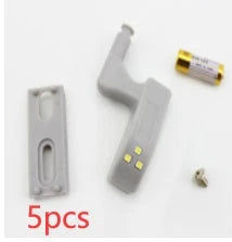 Sensor-activated LED cabinet lights for convenient, hands-free illumination of storage spaces