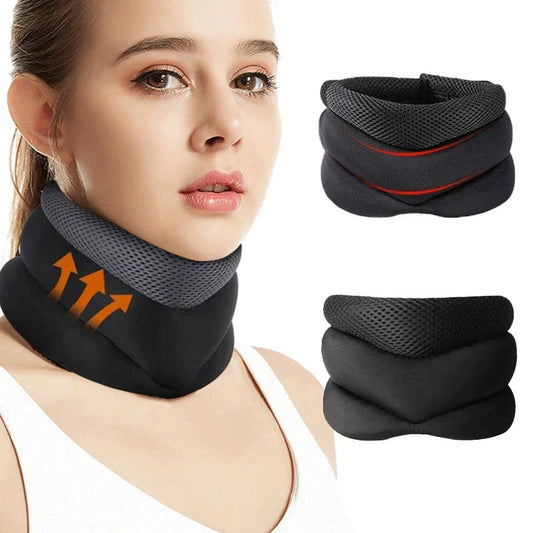 Adjustable Foam Cervical Collar for neck pain relief and spine support