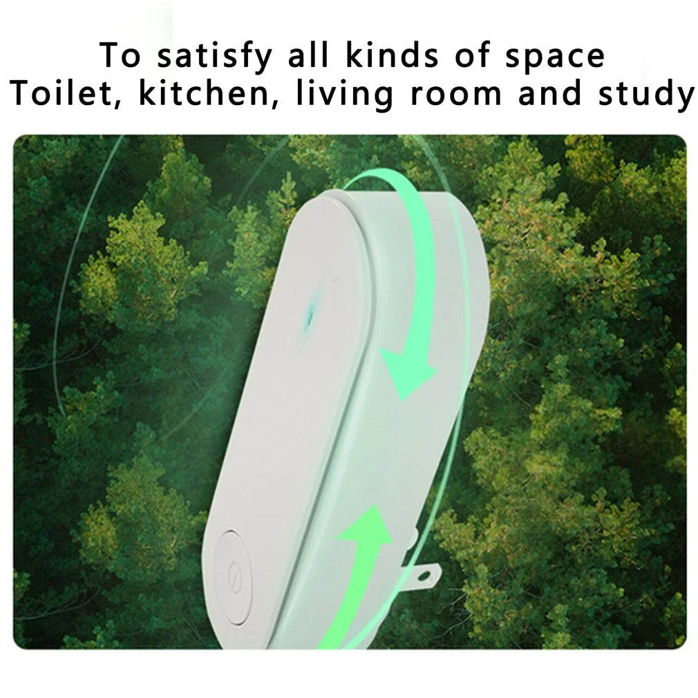 Powerful negative ion air purifier with compact design, suitable for whole-home air purification