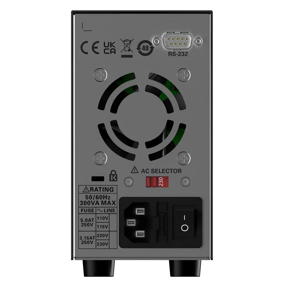 HDP135V6 programmable DC power supply with digital display and control panel