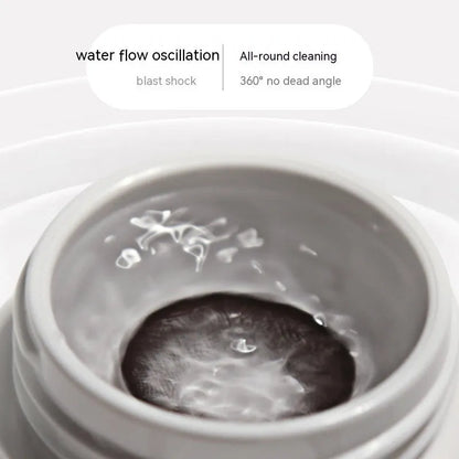 Automatic cleaning machine electric ultrasonic flushing instrument for invisible glasses in 85x65x30mm size