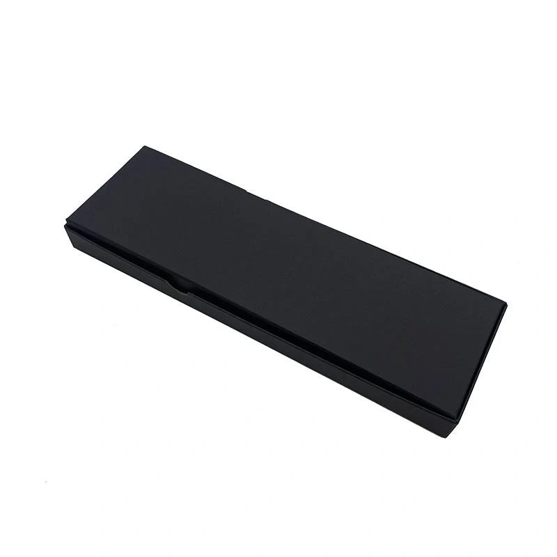 Minimalist black EVA kitchen knife set in gift box, perfect for home chefs