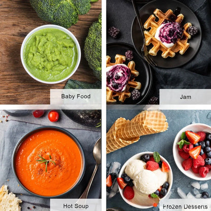 Red commercial blender with 2200W motor and 2L capacity for professional kitchen use