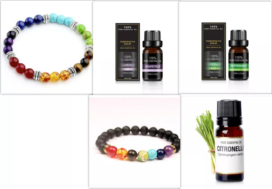 Organic Essential Oils Set - 24 varieties of therapeutic-grade oils for aromatherapy