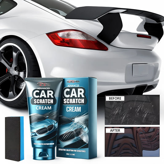 60ml car scratch repair cream with applicator sponge for paint renovation