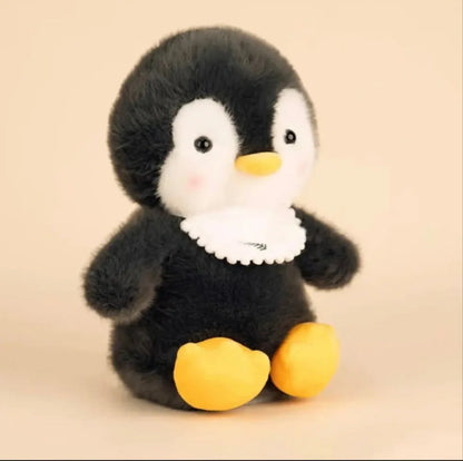 Clapping plush doll with sound functions, 20cm tall with elephant, fox or penguin design
