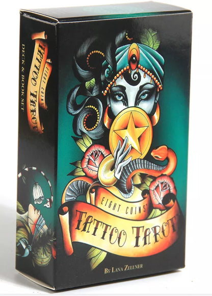 English Tarot Oracle Card Prism Card set for intelligence development, durable coated paper, 44-78 cards