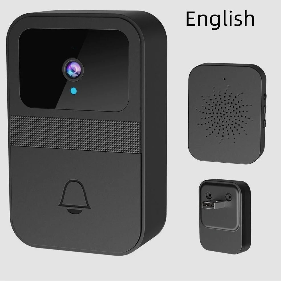 Intelligent visual doorbell with remote monitoring capabilities and three snapshot machines