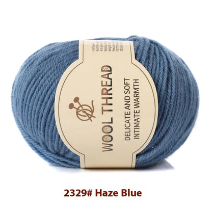 Hand-woven scarf sweater thread roll in domestic wool yarn for baby knitting projects with 10-needle compatibility