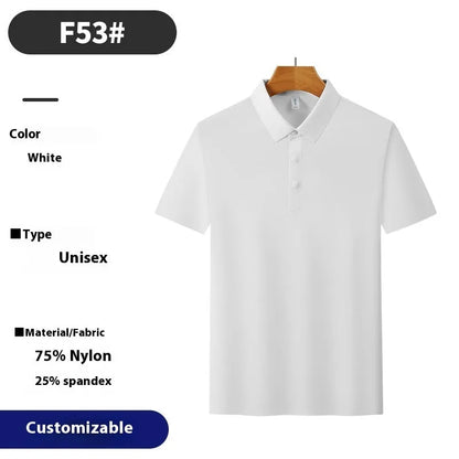 Brocade ammonia seamless polo shirt in summer colours for golf and sports