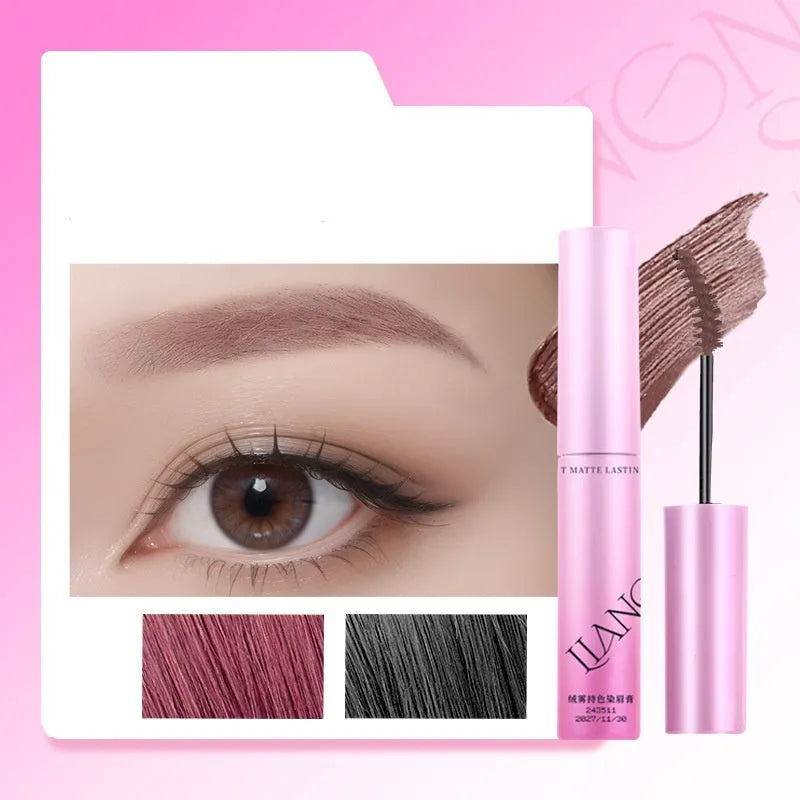 Velvet Fog Eyebrow Cream in four natural shades with 4.5g net content for brow defining