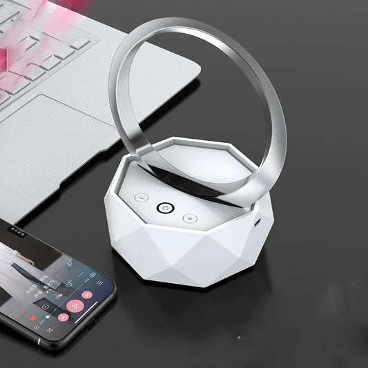 Bedside Bluetooth Speaker with vibrant RGB lighting, surround sound, and wireless Bluetooth connectivity