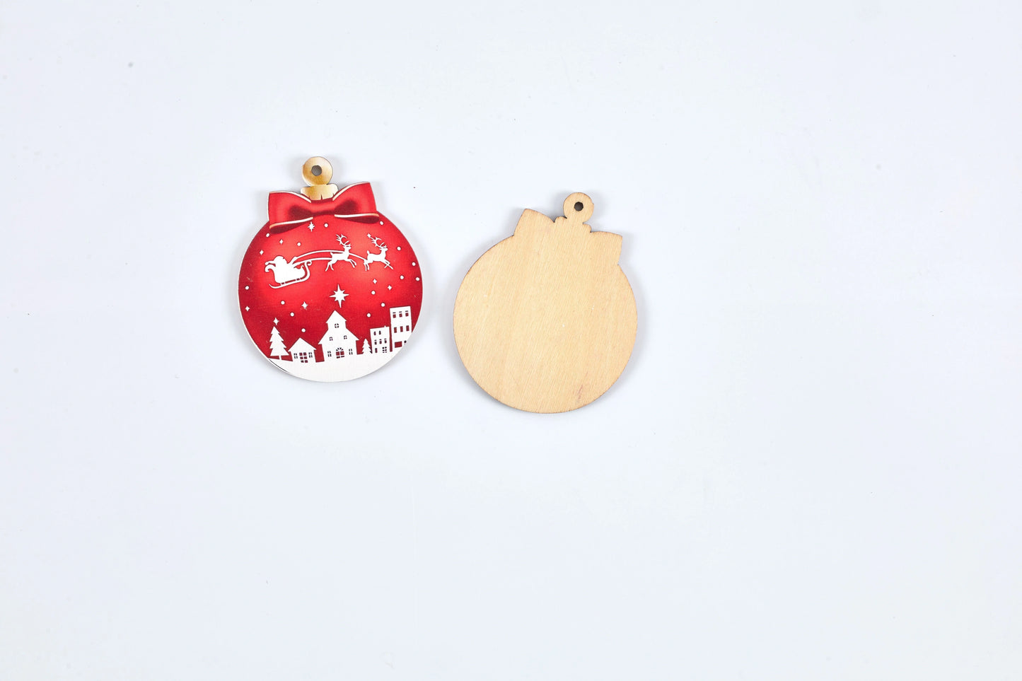 Christmas Wooden Signboard with festive holiday design
