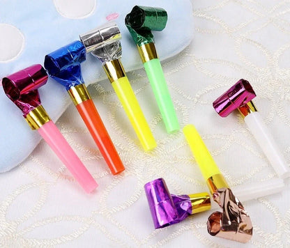 Dragon Blow Roll Toy for children, vibrant colors, lightweight plastic, 105x30mm