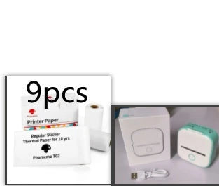 Portable Thermal Label Printer with Bluetooth Connectivity for Home, Office, and Small Business Organization