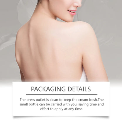 75g container of skin repair cream for neck treatment with bifidobacterium and mint extracts