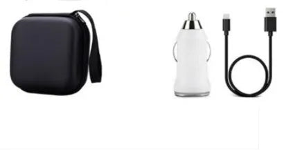 Black silicone USB rechargeable headlamp with a wide COB LED lens and a side wave sensor.