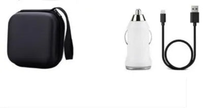Black silicone USB rechargeable headlamp with a wide COB LED lens and a side wave sensor.