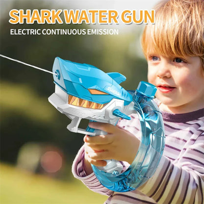 Powerful electric water gun with continuous firing and large capacity for epic summer water battles