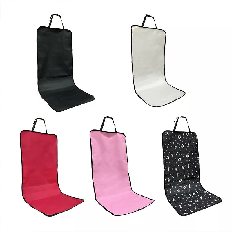 Waterproof Oxford cloth pet car seat cover for dogs and cats, available in multiple colors