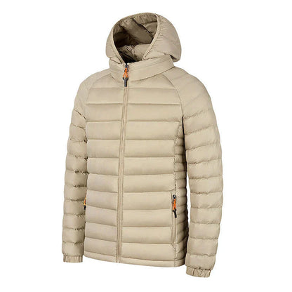 Stylish lightweight hooded jacket for men in various colors and sizes