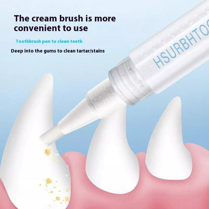 Pet Toothbrush Pen for dogs with breath freshening formula, easy-to-use dental care tool