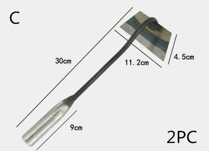 Premium Manganese Steel Garden Hoe - Durable and Versatile Gardening Tool