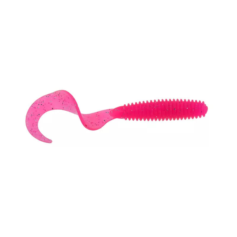Soft Plastic Artificial Isca Pesca Tail Protein Grub Lure for ocean rock fishing in various colors and sizes