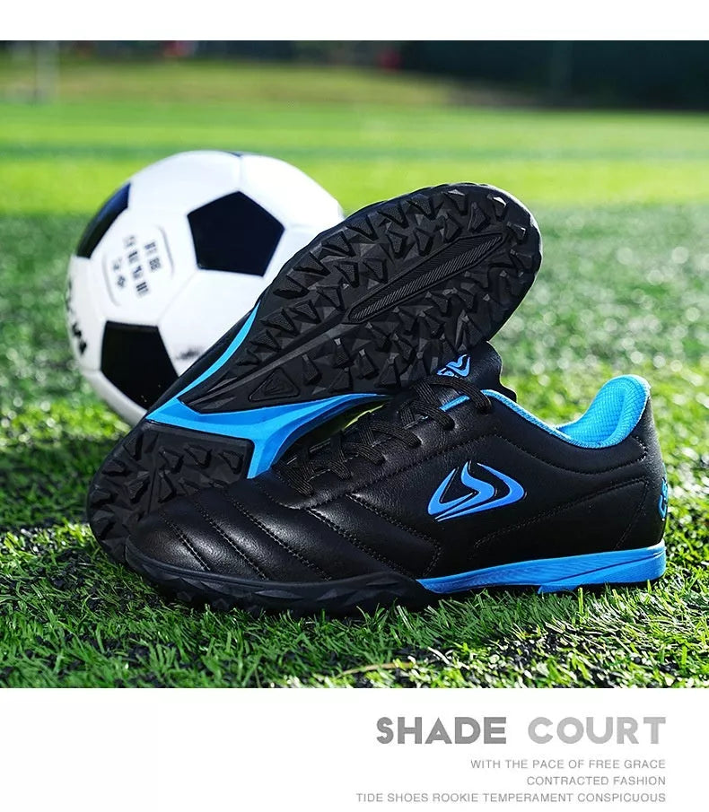 Outdoor Sports Turf Soccer Shoes with Non-Slip Rubber Sole in multiple colors