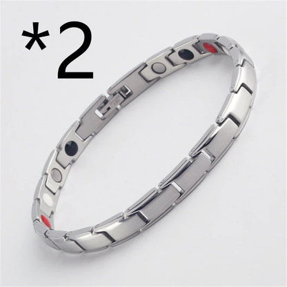 Premium therapeutic bracelet for arthritis pain relief, energy boost, and weight loss support